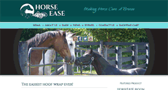 Desktop Screenshot of horseease.com